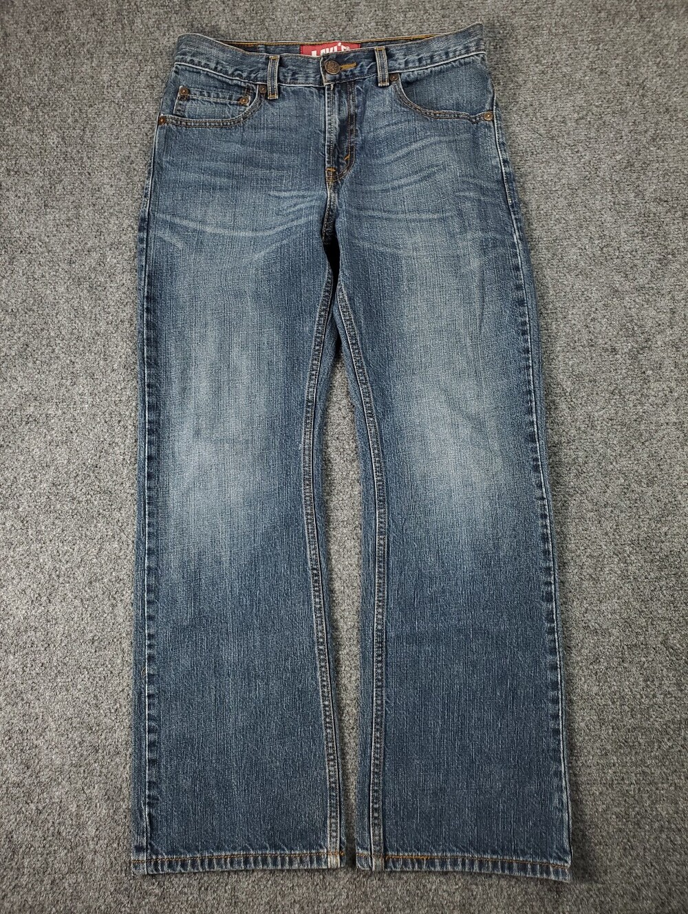 Levis 527 Jeans Womens 16 28x28 Boot Cut Western Medium Wash Blue Denim Y2K